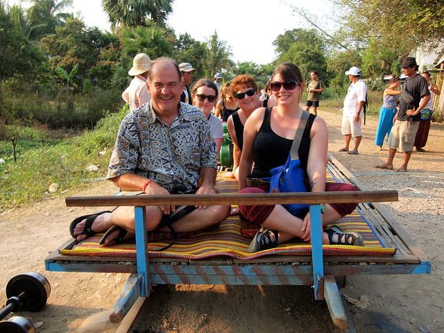 Intrepid tour mates in Cambodia