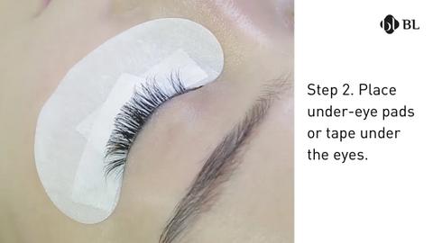 How to remove eyelash extensions with Professional lash Glue Remover