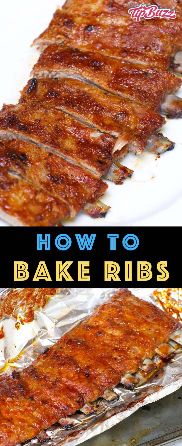 Learn how to bake pork ribs to perfection in the oven at any temperature and for any type of ribs! So delicious and easy to make