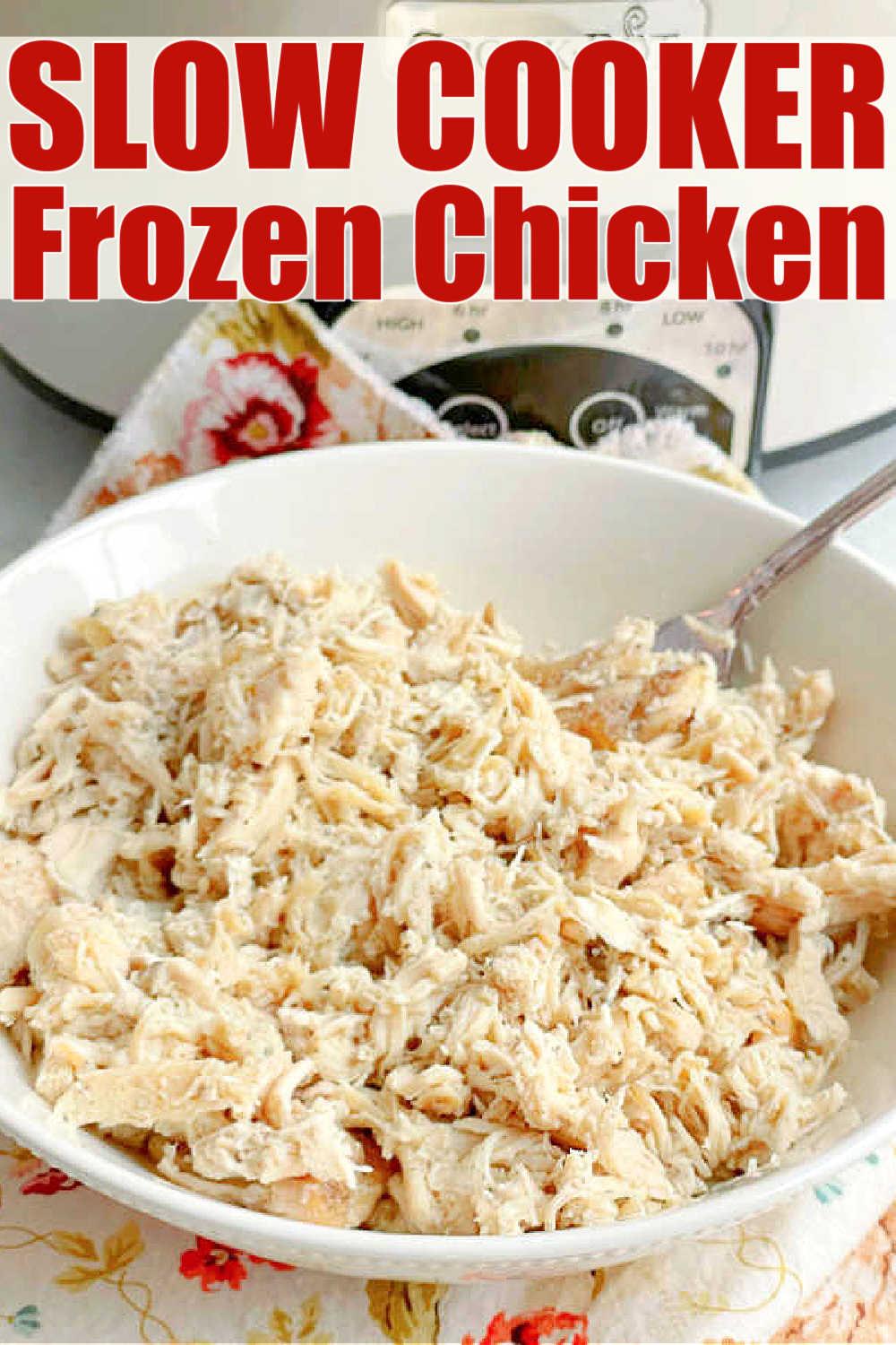 How to Make Frozen Chicken in the Crock Pot