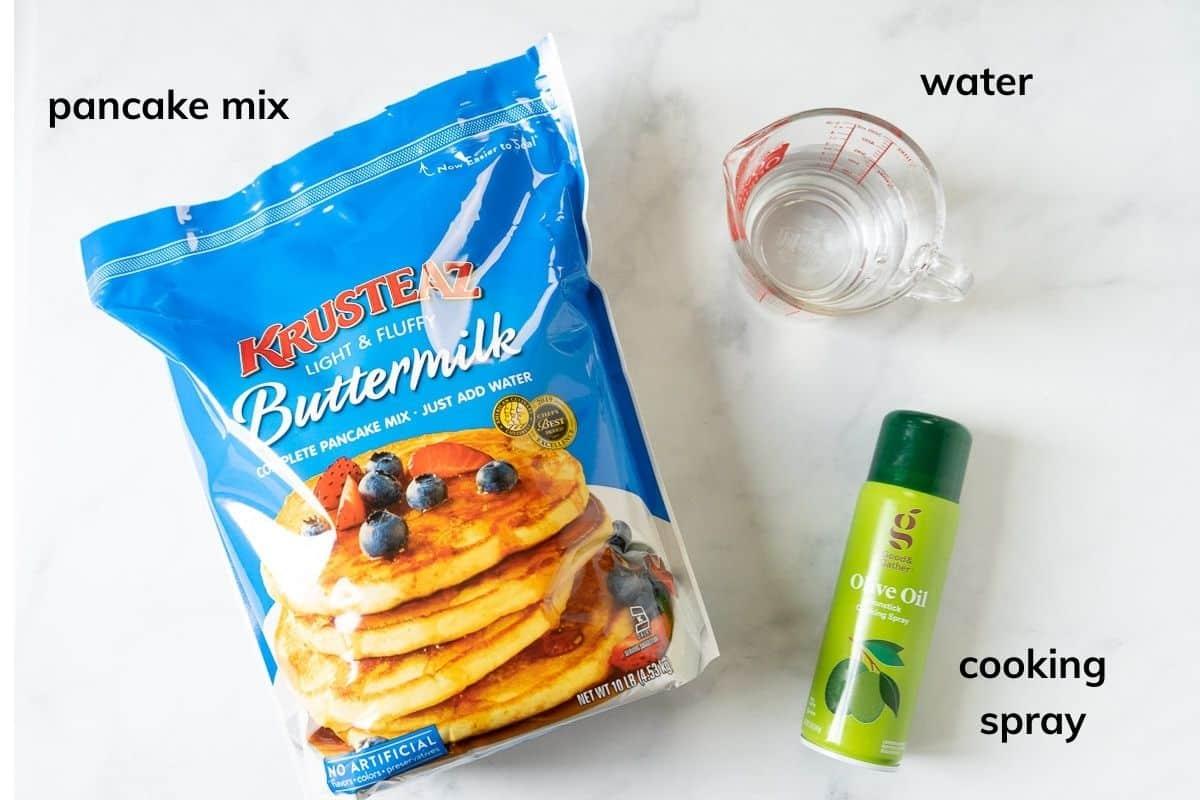 How to make pancakes in the air fryer step-by-step