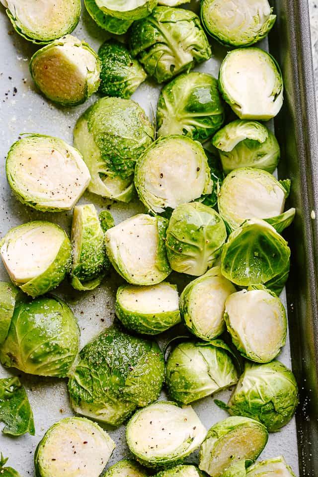 Roasting Brussels Sprouts