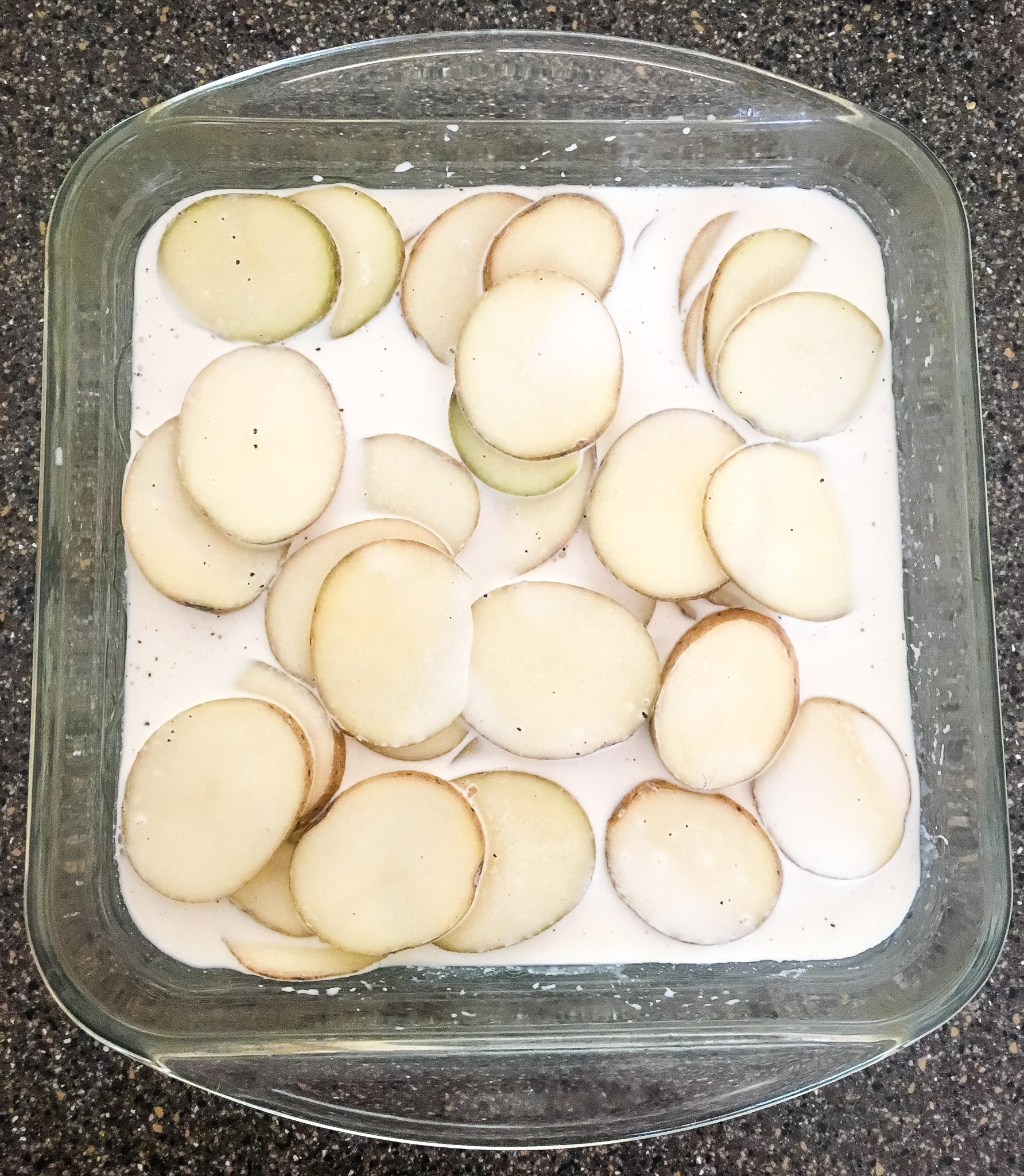 Potatoes in Baking Dish