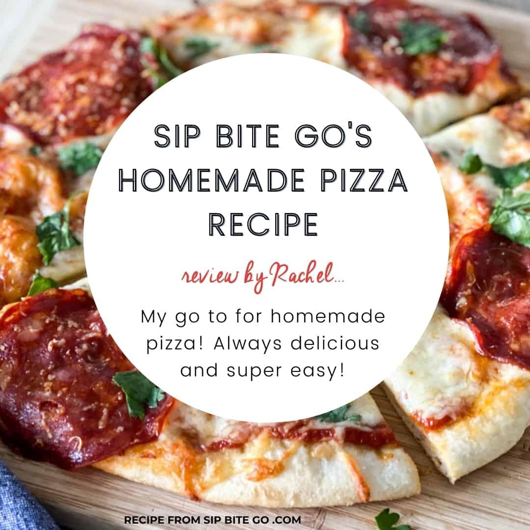 text and image recipe review rhomemade pizza recipe