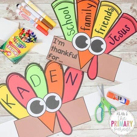 turkey crafts for toddlers