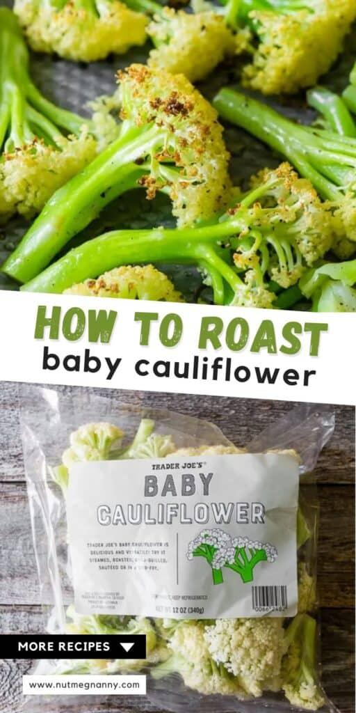 How to Roast Caulilini Baby Cauliflower