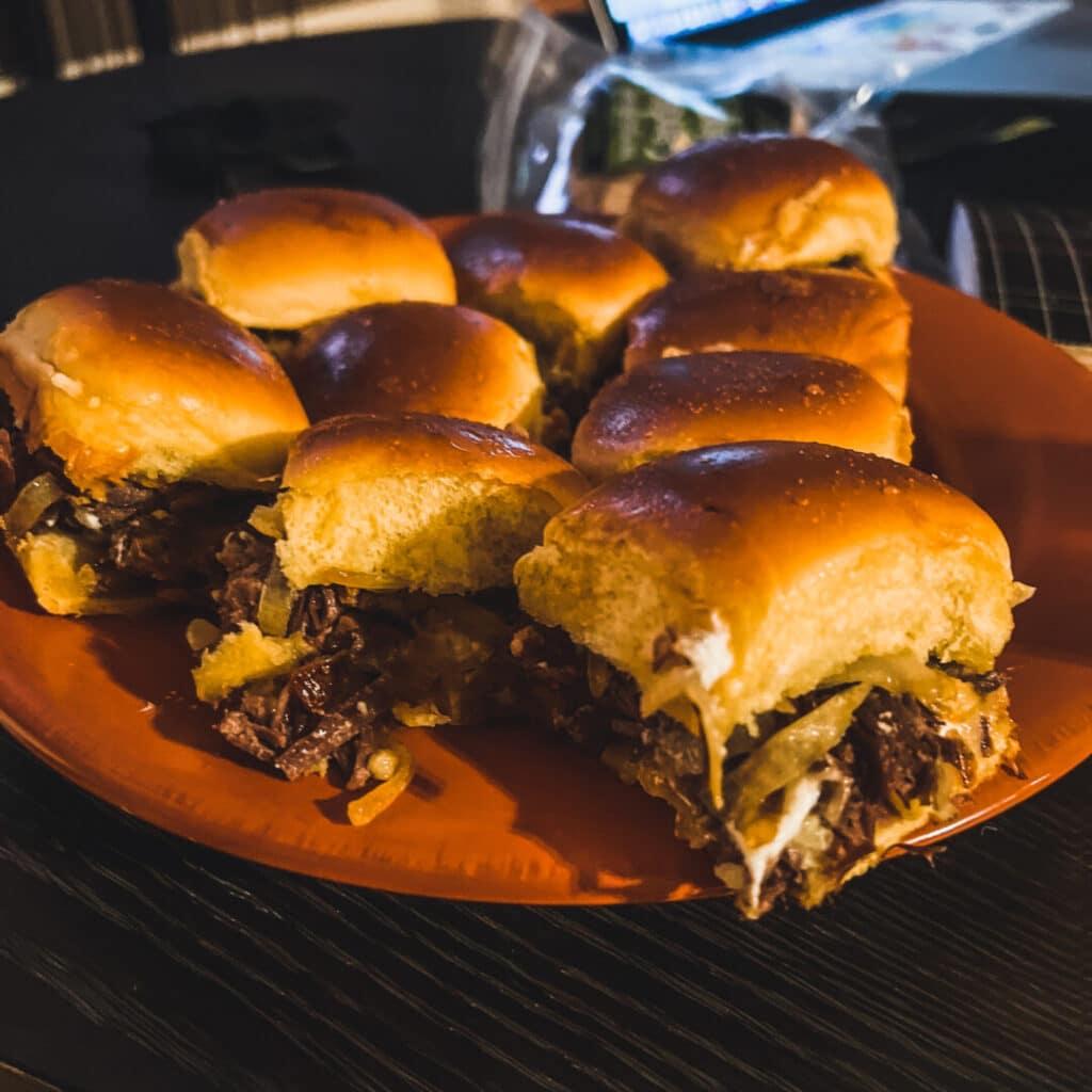 Bear confit sliders, like this, are a delicious way to enjoy well-cooked bear meat.