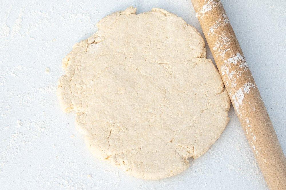 Dough for cast-iron Dutch oven biscuits