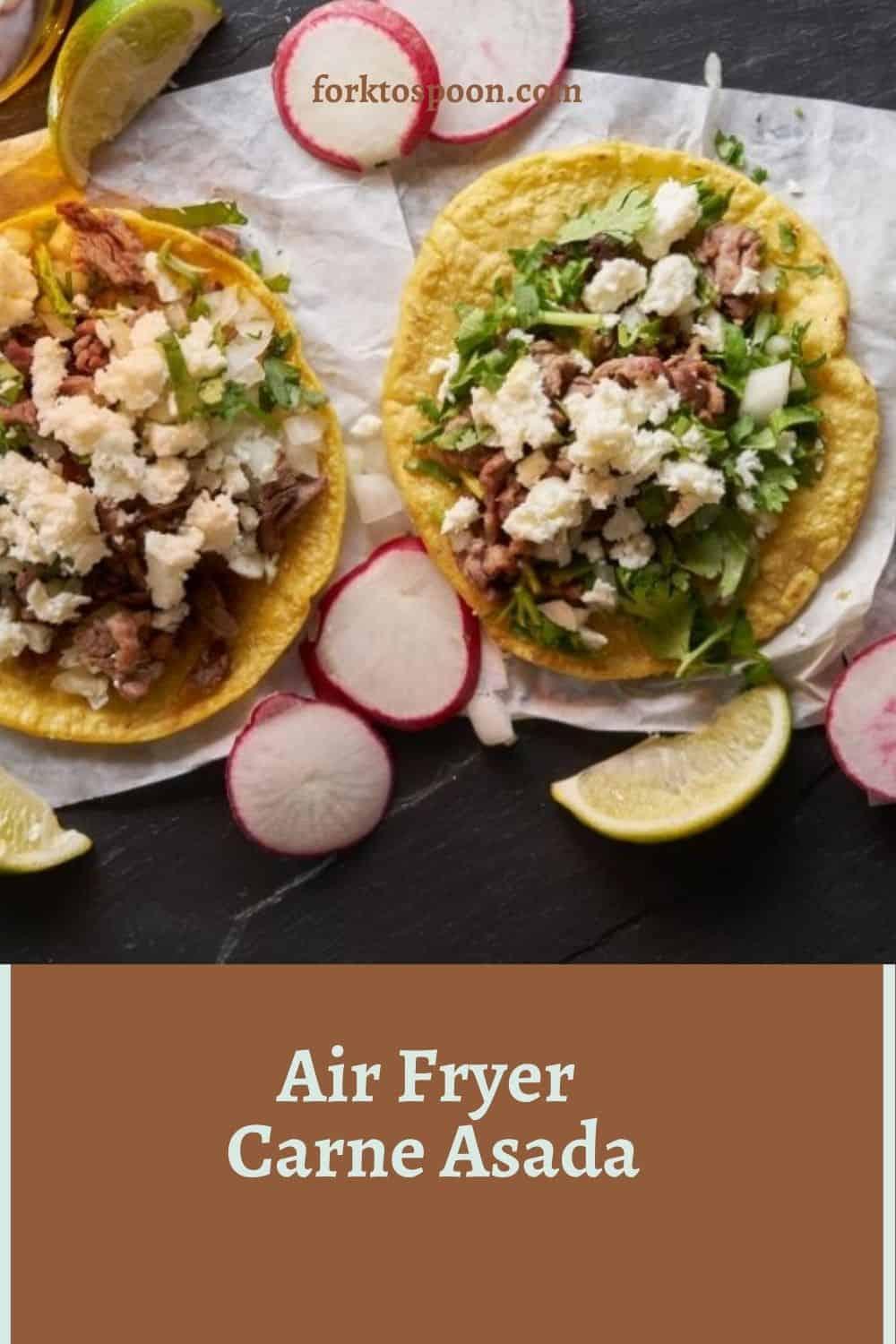 Air Fryer Carne Asada