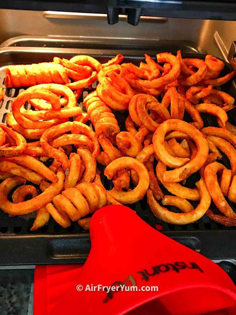 Perfectly Cooked Curly Fries