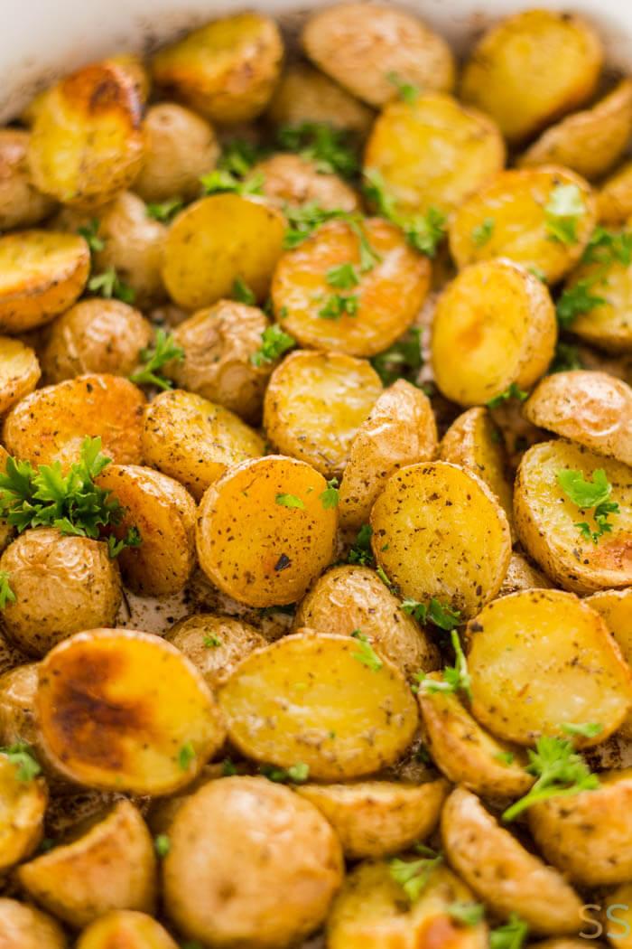 Oven Roasted Honey Gold Potatoes