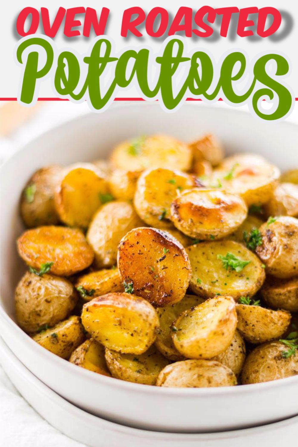 Oven Roasted Honey Gold Potatoes