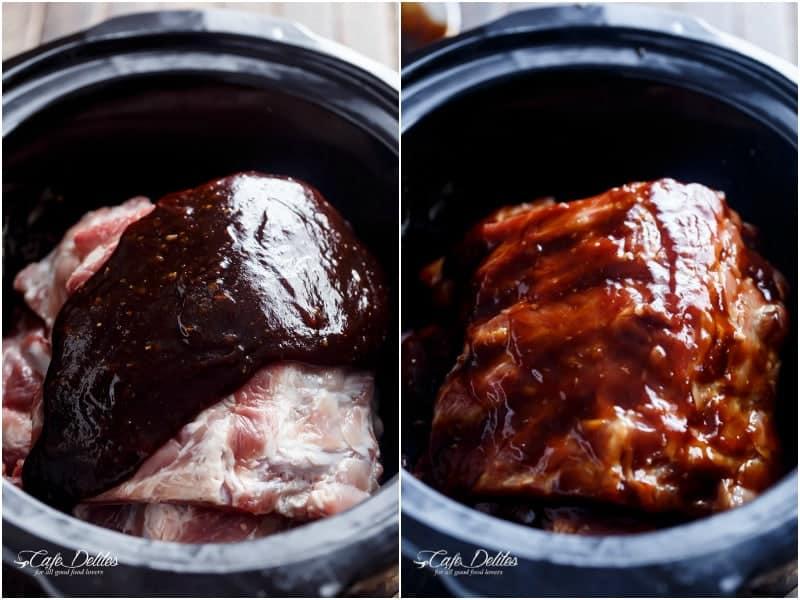 Slow Cooker Barbecue Spare Ribs
