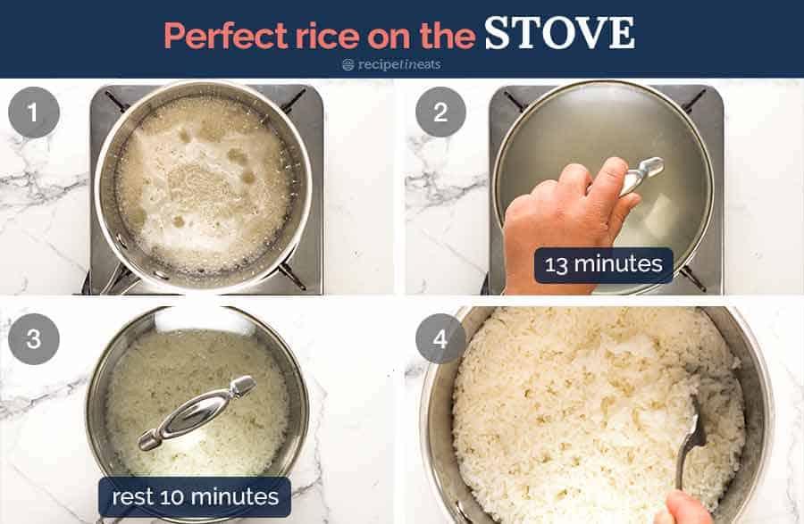 How to cook rice perfectly on the stove (NO RINSING!)