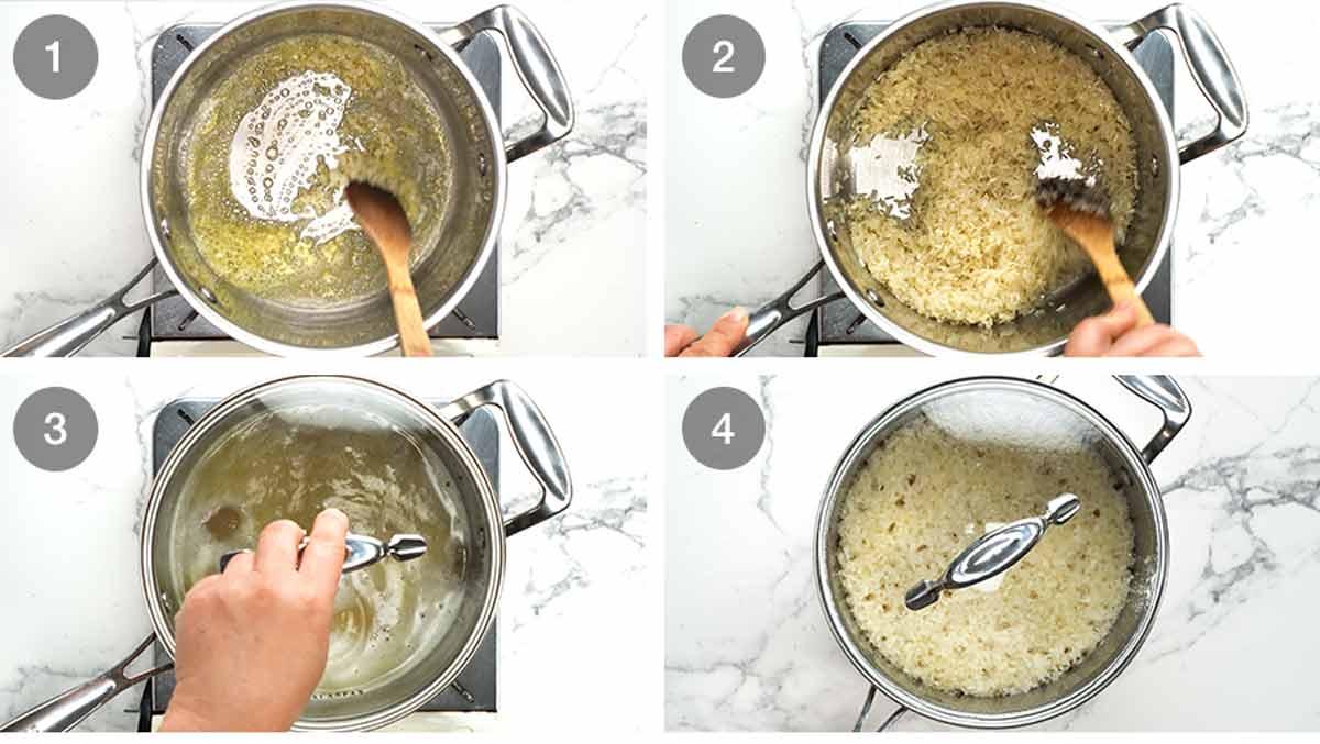 How to make Garlic rice