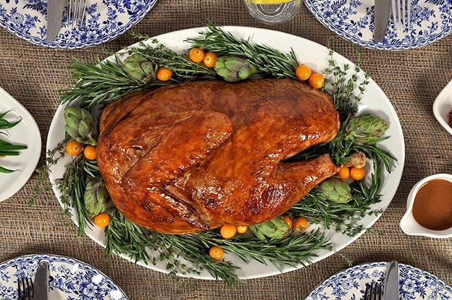 For smaller families, empty nesters, or romantic couples, roasting a half turkey is just as delicious and festive as serving a whole bird. Here
