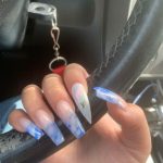 33+ Blue Marble Nail Designs Perfect for 2023