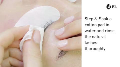 How to remove eyelash extensions by blink bl lashes
