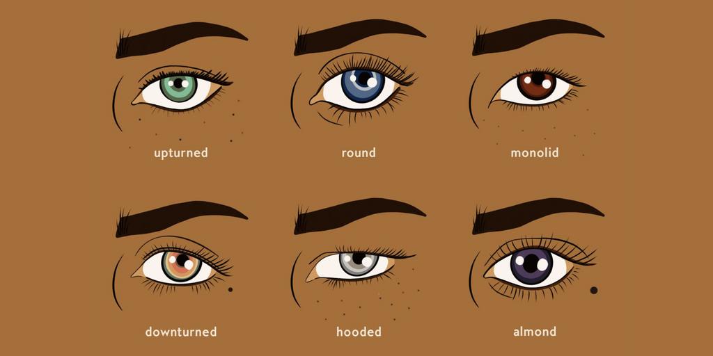 Eye shapes that suit Cat Eyes and Doll Eyes