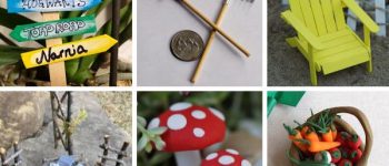 40+ DIY Fairy Garden Accessories (You Can Make Yourself)