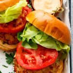 Air Fryer Chicken Burger