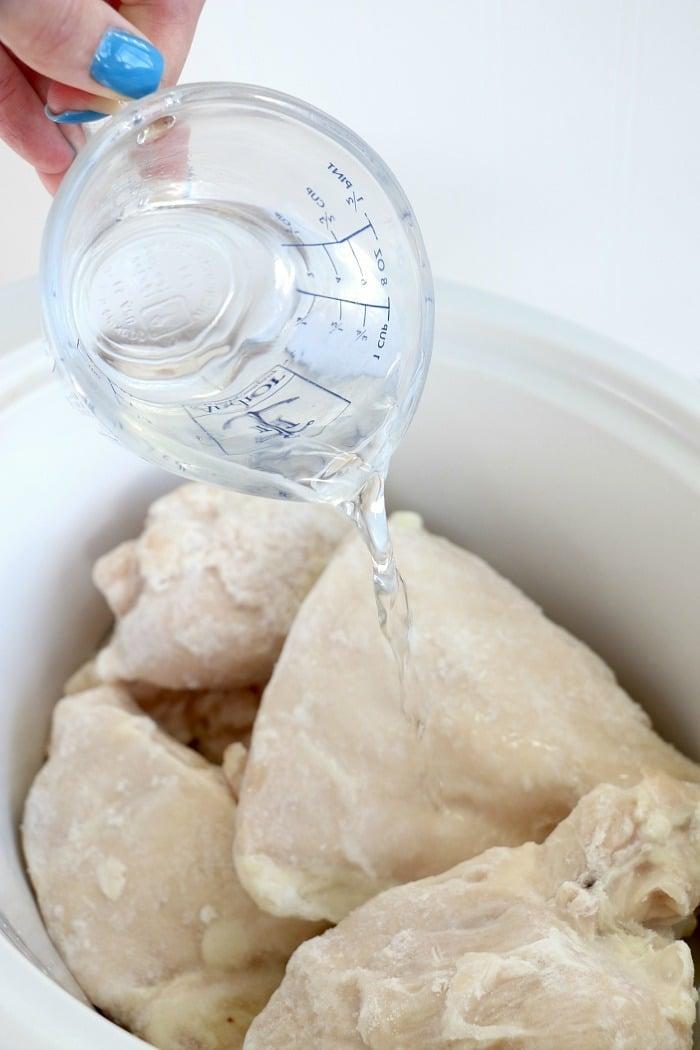 crockpot frozen chicken breast