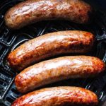 Air fryer frozen Italian sausage