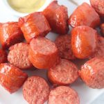 Pre-cooked Smoked Sausage in Air Fryer (Kielbasa Polish Sausage)