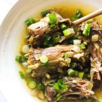 Turkey necks in crock pot