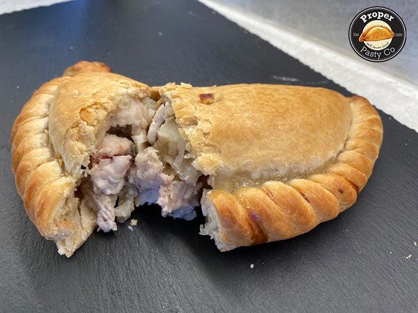 Tuck into that Turkey and Cranberry Pasty