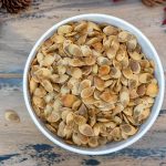 Roasted Acorn Squash Seeds