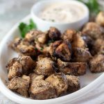 Grilled Cajun Alligator Bites