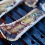 Roasted Bone Marrow Strip Steaks