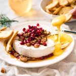 3 Minute Melty Festive Brie (Baked Brie)