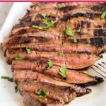 Cast Iron Flank Steak: A Quick and Flavorful Weeknight Dinner