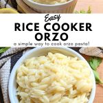 The Ultimate Rice Cooker Orzo Recipe: Quick, Easy, and Delicious!