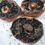 Air Fryer Portobello Mushrooms