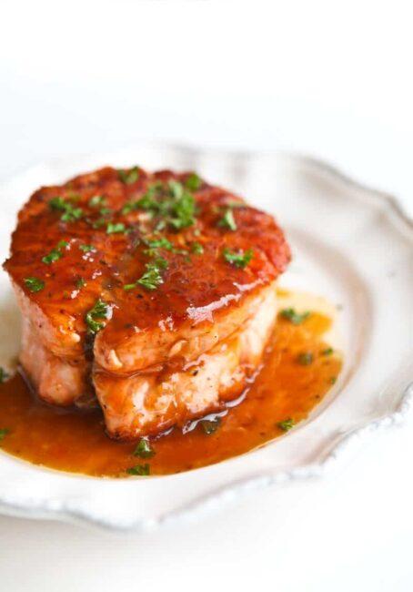 Salmon with Magical Butter Sauce Recipe