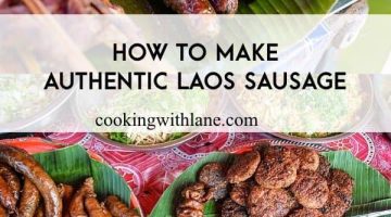 Flavorful Authentic Laos Pork Sausage Recipe - Lao Sai Kok