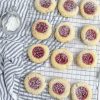 Sourdough Thumbprint Cookies With Discard