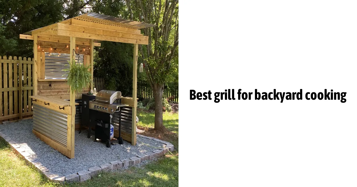 Best Grill For Backyard Cooking