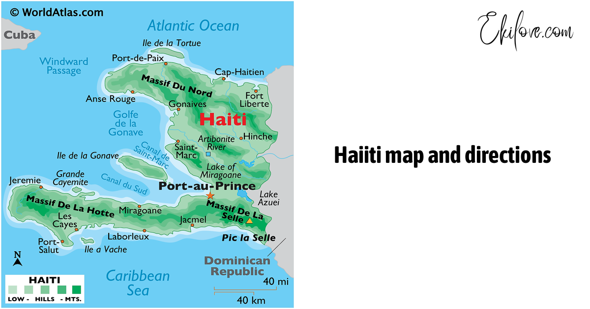 Haiiti Map And Directions