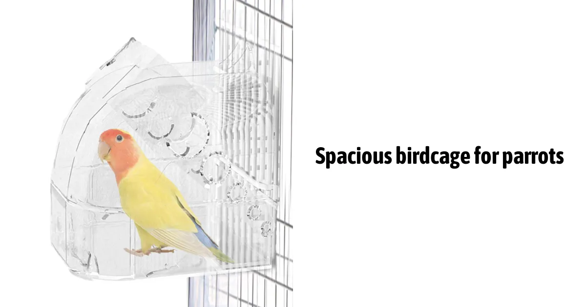 Spacious Birdcage For Parrots