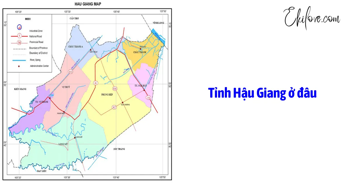 Tỉnh Hậu Giang Ở Đâu