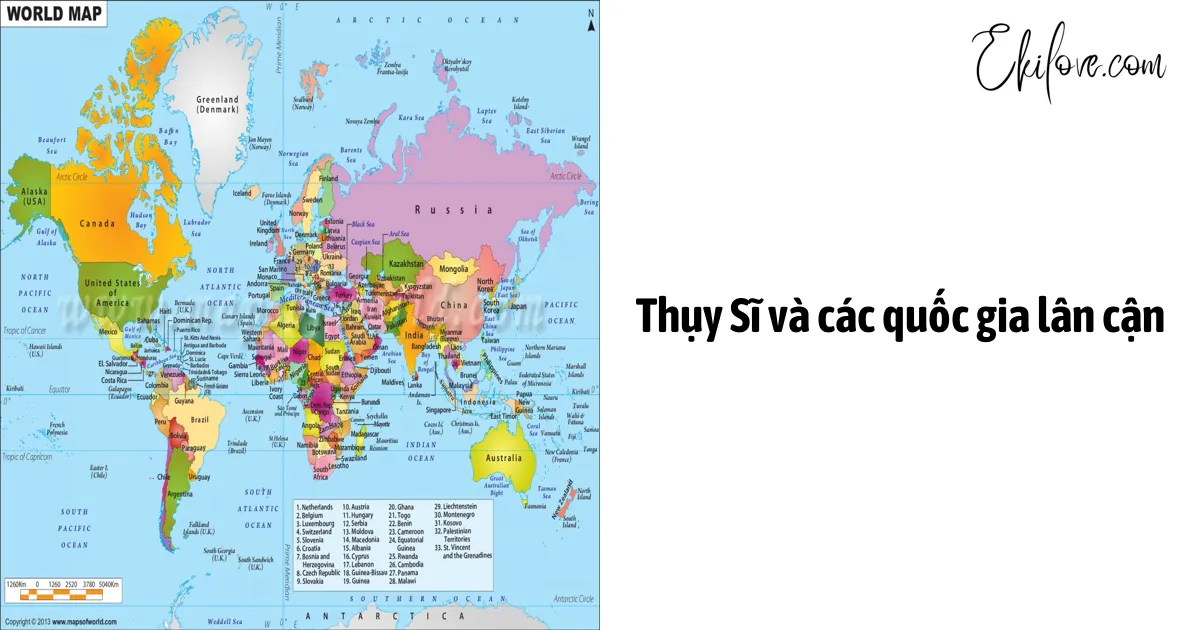 Thụy Sĩ và các quốc gia lân cận